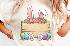 Easter Bunny Sign Png Product Image 3