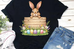 Easter Bunny Sign Png Product Image 4