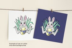 easter bunny sublimation - use example