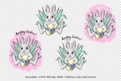 easter bunny sublimation - what is included