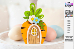 Easter Bunny Tiered Tray Laser Cut | Spring Elements SVG Product Image 16