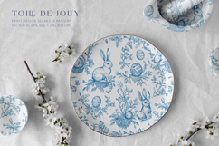 Easter Toile Seamless Patterns Product Image 10