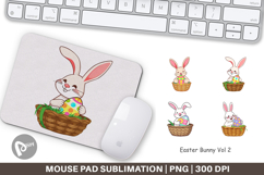 Mouse Pad Easter Bunny Product Image 1