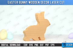 Easter Bunny Wooden Decor Laser Cut Bundle, 3D Easter Decor Product Image 12