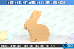 Easter Bunny Wooden Decor | Easter Sign | Home Décor | CNC Product Image 1