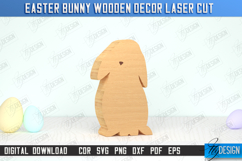 Easter Bunny Wooden Decor Laser Cut Bundle, 3D Easter Decor Product Image 9