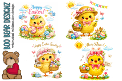Easter Chick Clipart Product Image 1