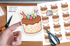 Easter Cake Sticker Product Image 1