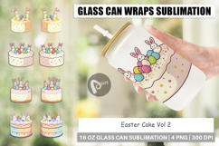 Glass Can Easter Cake Product Image 1