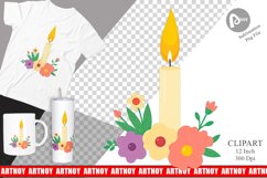 Easter Candle Clipart Product Image 1