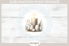 Easter Candle v2 Wind Spinner Sublimation Product Image 1