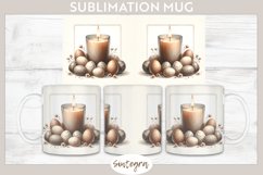 Easter Candle v3 Mug Wrap Sublimation Product Image 1
