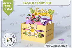 Easter Candy Boxes Laser Cut Bundle. Easter Treats Boxes SVG Product Image 11