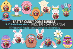 Easter Candy Dome SVG Bundle Product Image 1