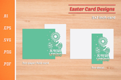Joyful Spring Paper Cut Card SVG Product Image 2