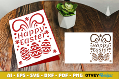 Easter Card Cover Paper Cut Product Image 4