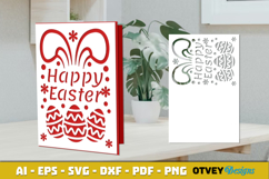 Easter Card Cover Paper Cut Product Image 1