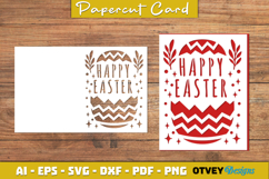 Easter Card Cover Paper Cut Product Image 4