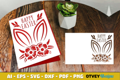 Easter Card Cover Paper Cut Product Image 4