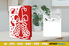 Easter Card Cover Paper Cut Product Image 1