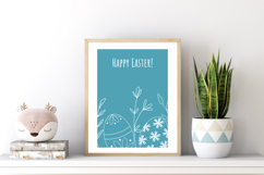 Happy Easter flyers|Easter eags cards Product Image 2