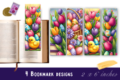 Easter bookmark sublimation / easter png Product Image 1