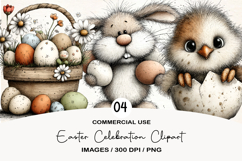 Easter Celebration Clipart Product Image 1