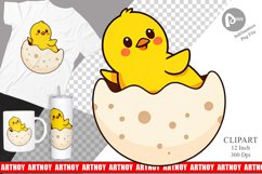 Easter Chick Clipart Product Image 1