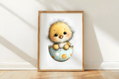 Easter Chick and Egg Clipart Product Image 3