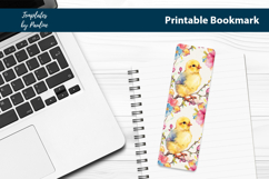 Easter Chick  Printable Bookmark