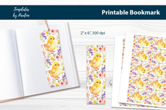 Easter Chick Printable Bookmark