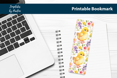 Easter Chick Printable Bookmark