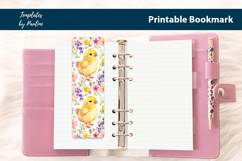 Easter Chick Printable Bookmark