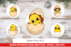 Wind Spinner Easter Chick Product Image 1
