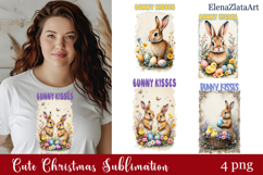 Spring bunny animal Sarcastic easter Clipart Product Image 1