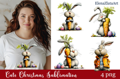 Spring animal Sarcastic easter Clipart Product Image 1