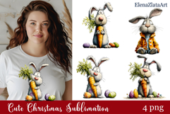 Spring animal Sarcastic easter Clipart Product Image 1