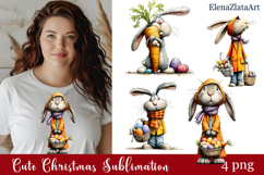 Spring animal Sarcastic easter Clipart Product Image 1