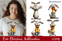 Spring animal Sarcastic easter Clipart Product Image 1