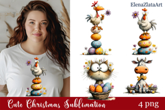 Spring animal Sarcastic easter Clipart Product Image 1