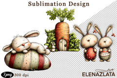 Spring animal clipart|Cute bunny, animals clipart Product Image 1