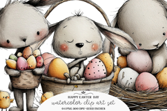 Happy Easter day Clipart - Happy Easter day PNG Product Image 1