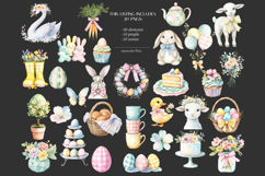 GlamArtZhanna, Easter clipart, Easter png, Easter Illustrations, Spring Illustrations, Spring clipart, Pastel Easter png, Easter Graphics, Cozy Easter image, Cute easter clipart, easter animals png, Happy Easter image, Easter Eggs Clip Art, Easter Cottage