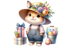 easter clipart watercolor clipart easter sublimation easter eggs easter bunny bunny sublimation rabbit sublimation designs bunny illustration
