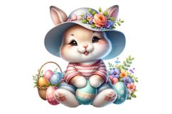easter clipart watercolor clipart easter sublimation easter eggs easter bunny bunny sublimation rabbit sublimation designs bunny illustration happy easter 