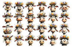 Spring animal Sarcastic easter Clipart Product Image 2