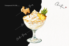 Watercolor Easter Cocktail Clipart | Easter PNG Product Image 2