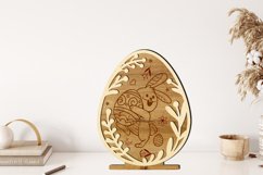 Easter Decorative Egg with Bunny Product Image 4