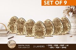 EASTER Paint Kit Laser Cut BUNDLE SET OF 9 Easter Painting Product Image 1