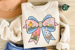 Easter Coquette Bow PNG, Easter Coquette PNG Product Image 2